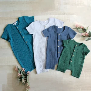 Newborn Short Sleeves Romper