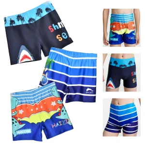Boys Summer Swim Trunks  3-9Y